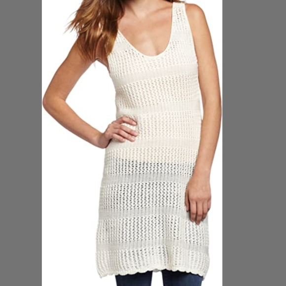 Volcom Stolen Jules Sweater Dress in Natural - Picture 4 of 7